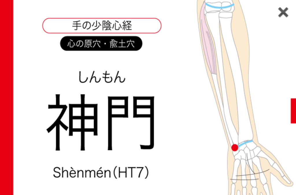 肩こり、更年期症状の緩和に効果のあるつぼ